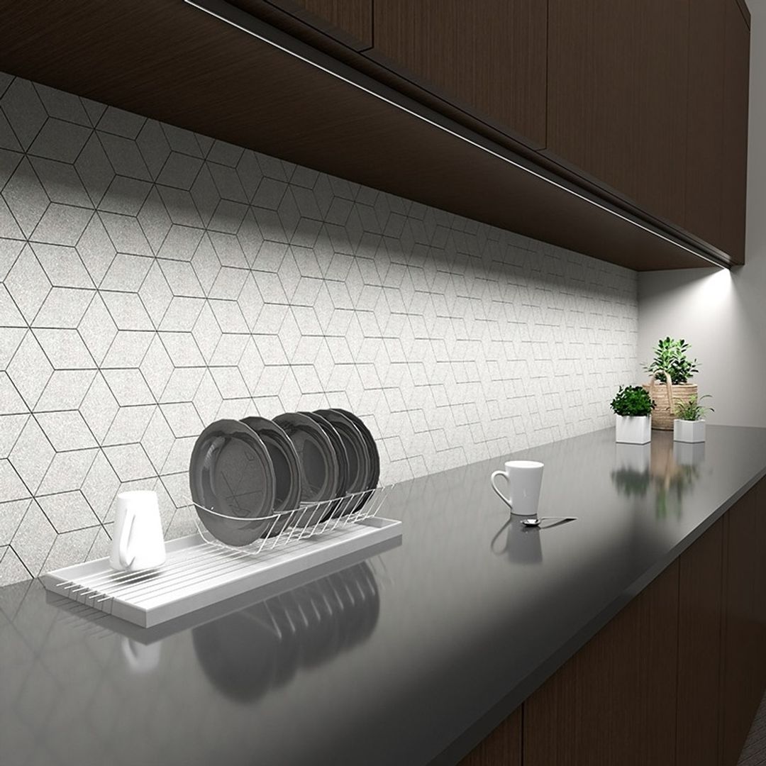 Aluminiowy kanał LED | Profil kątowy + Klosz - Konfigurator na dowolny wymiar - miniatura 4