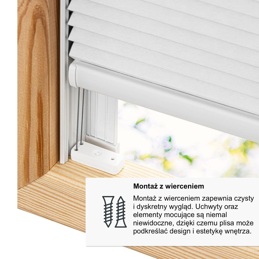 Plisa Dachowa Zaciemniająca | Materiał Standard - Roleta plisowana - Konfigurator na wymiar - miniatura 3