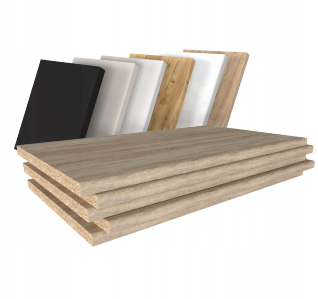 Półka | Formatka | Płyta meblowa 18 mm - DĄB SONOMA - Konfigurator na wymiar - miniatura 4