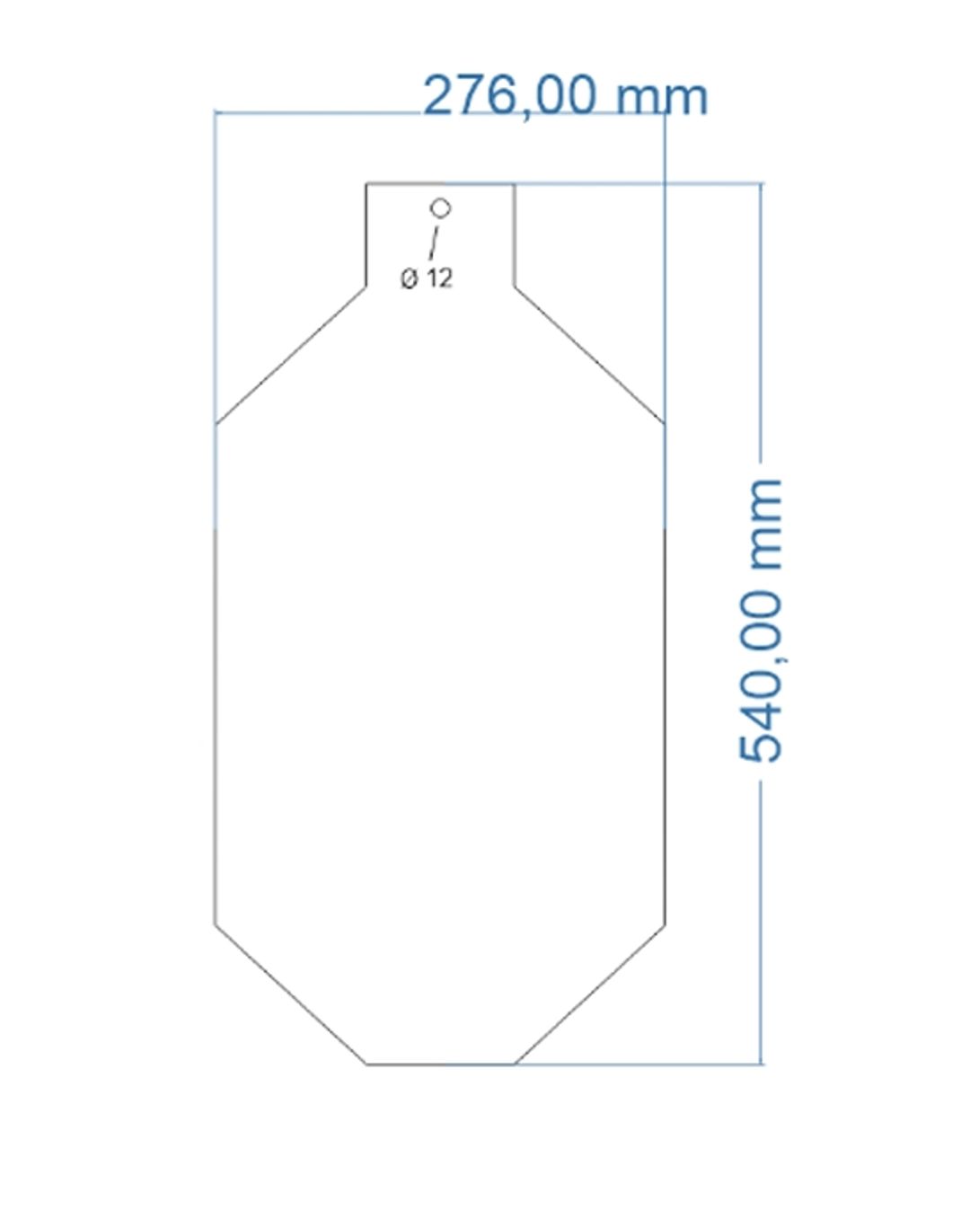 Cel strzelecki TORSO IPDA AC - HARDOX 500 - miniatura 2
