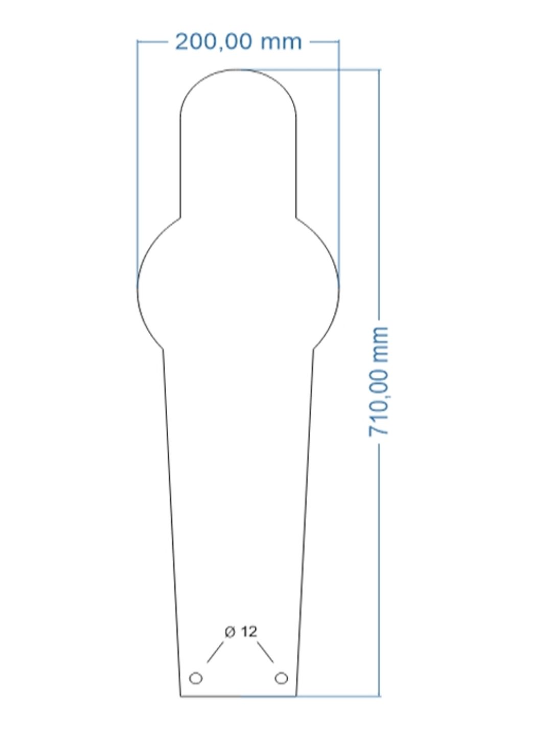 Cel strzelecki POPPER 2 - HARDOX 500 - miniatura 2
