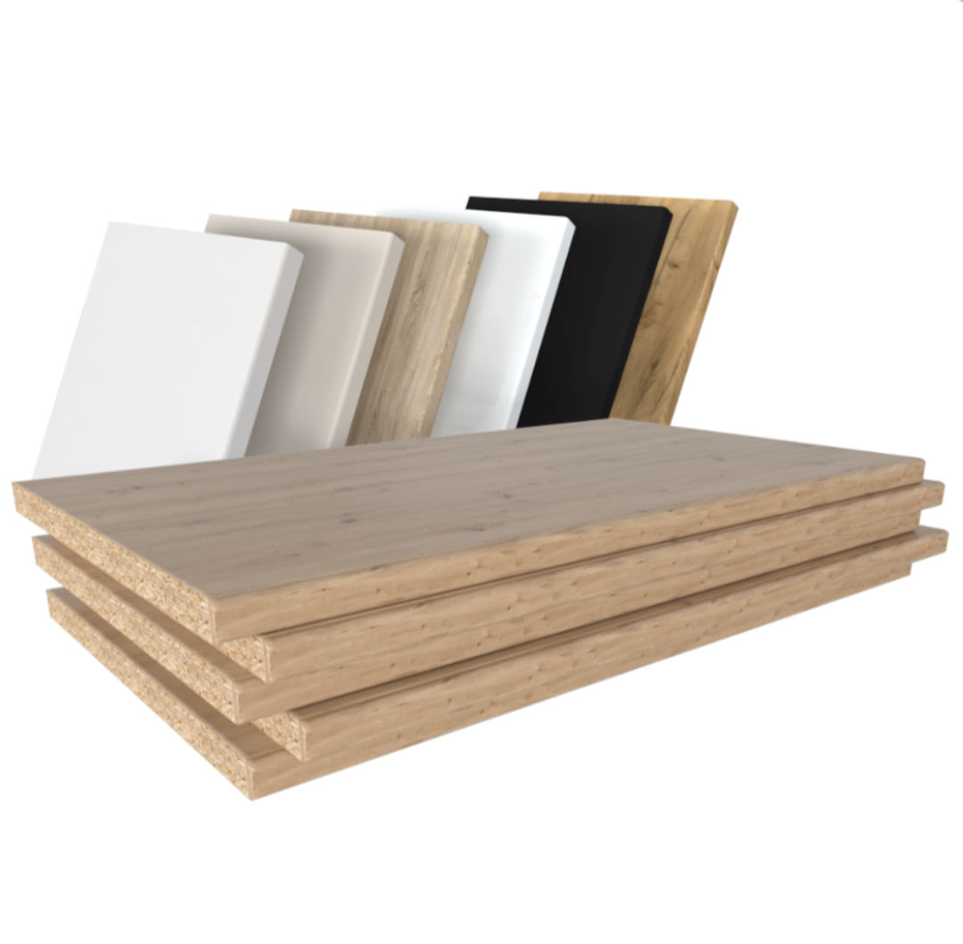 Półka | Formatka | Płyta meblowa 18 mm - DĄB ARTISAN - Konfigurator na wymiar - miniatura 4