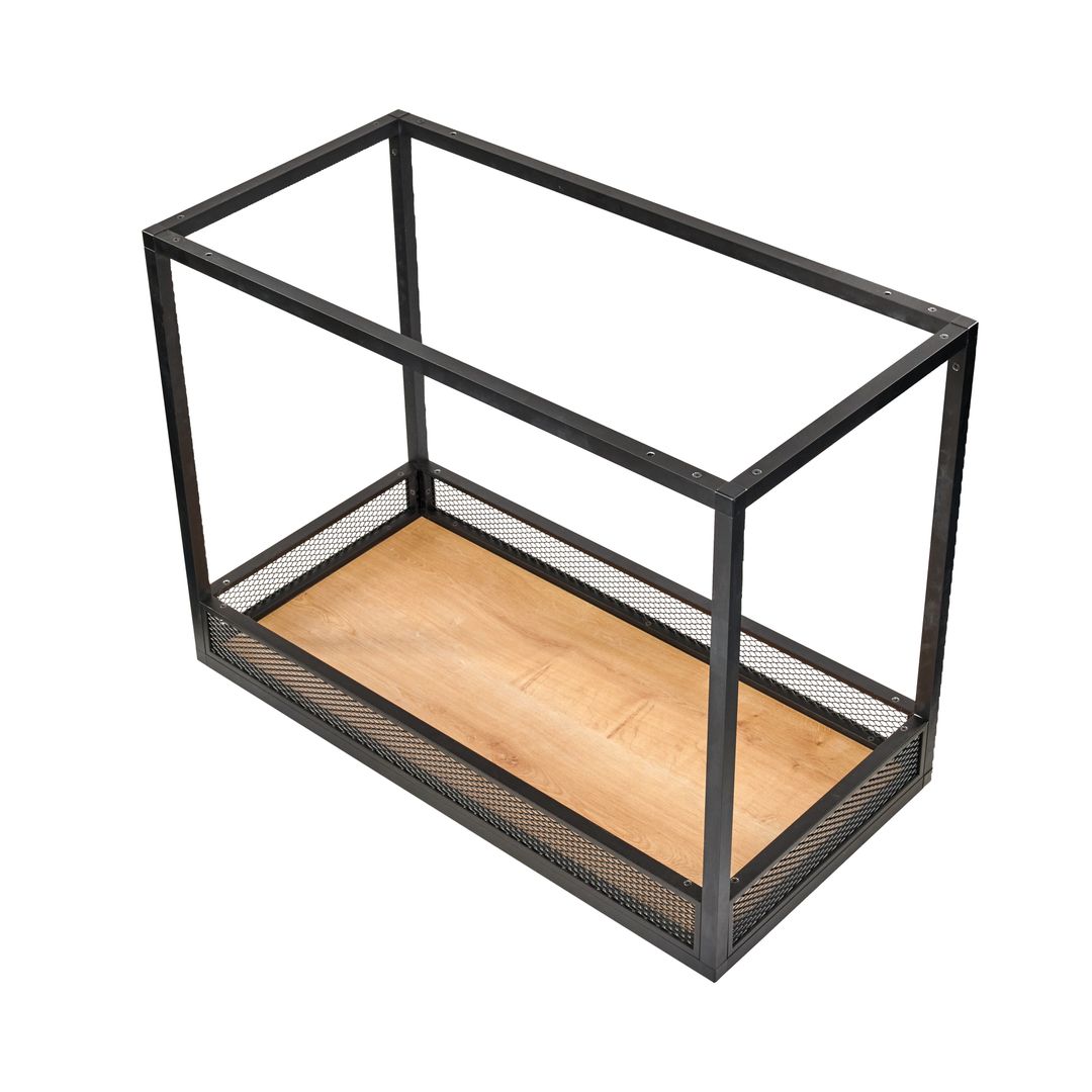 Aluminiowy stelaż LOFT MultiConnect - Półka podwieszana z siatką - Konfigurator na wymiar - miniatura 4