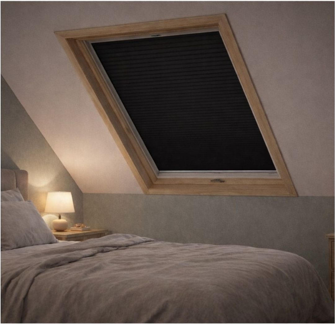 Plisa Dachowa Zaciemniająca | Premium Blackout | Pełne zaciemnienie - Konfigurator na wymiar - miniatura 8