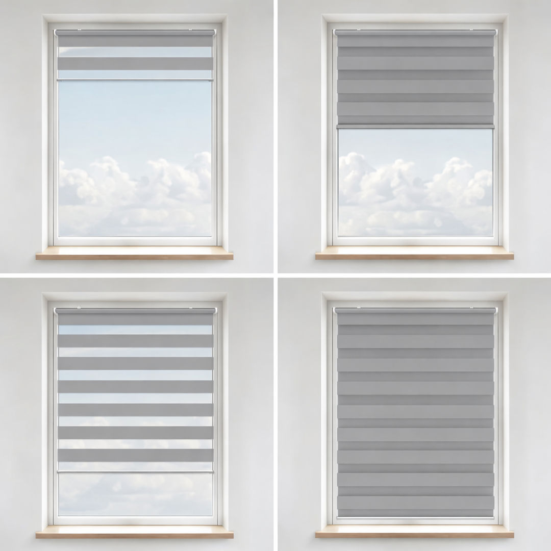 Roleta Okienna Zaciemniająca | Typ Dzień i Noc | Premium Blackout - Konfigurator na wymiar - miniatura 10