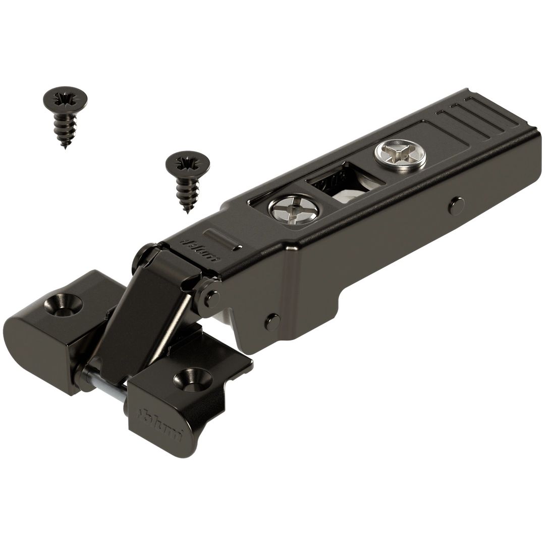 Zawias nakładany | Do wąskich ramek | Pod TIP-ON | Clip | Onyx 70T950A + Prowadnik 173L6100 - miniatura 2