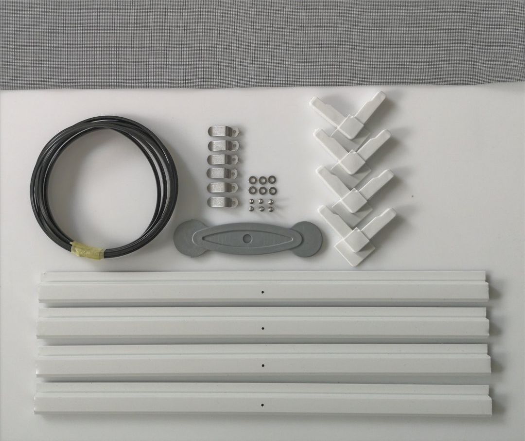 Ramkowa Moskitiera Okienna - Samodzielny Montaż do Okna - Konfigurator na dowolny wymiar - miniatura 5