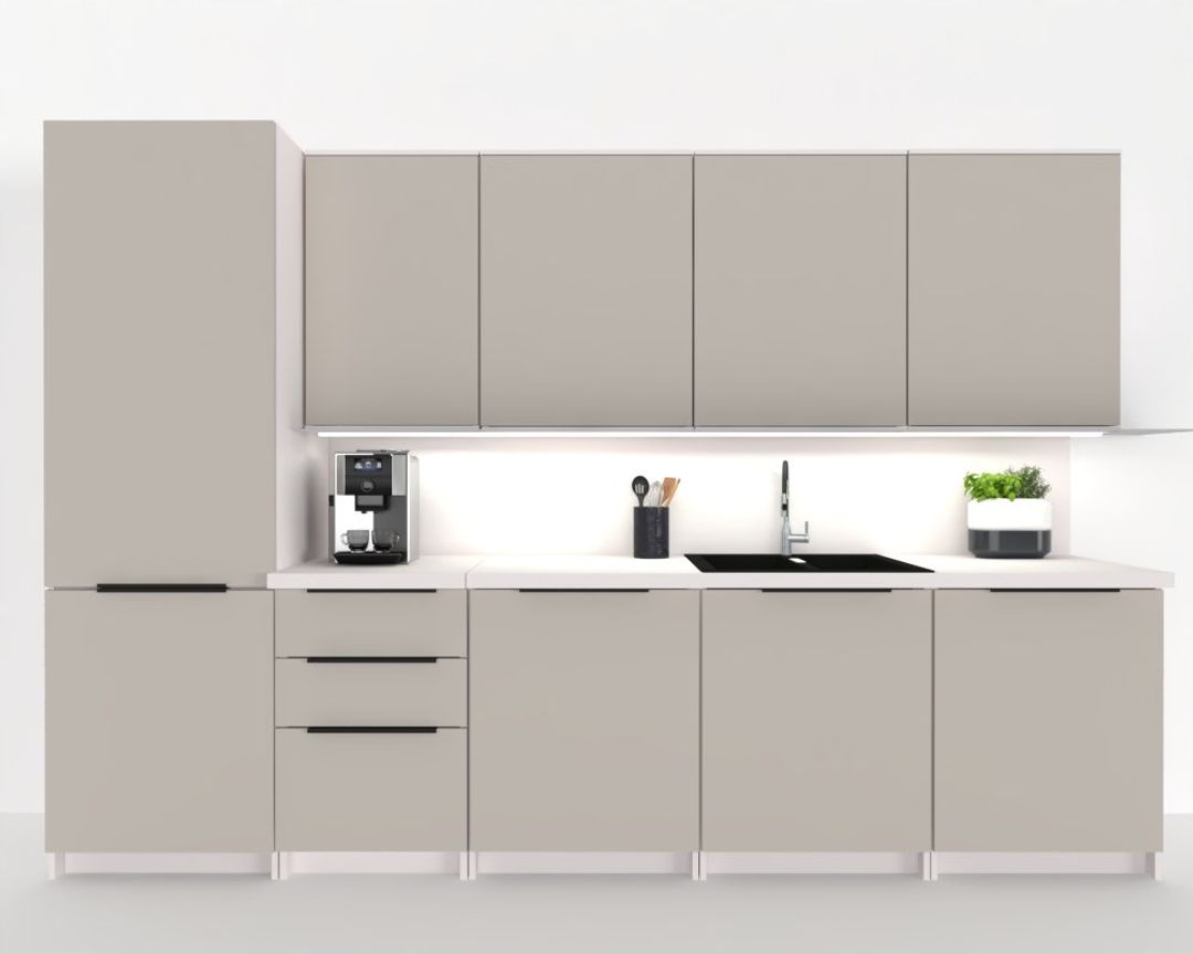 Blat Kuchenny | Roboczy | Głębokość 60 cm | Grubość 3,8 cm - BIAŁY - Konfigurator na wymiar - miniatura 3