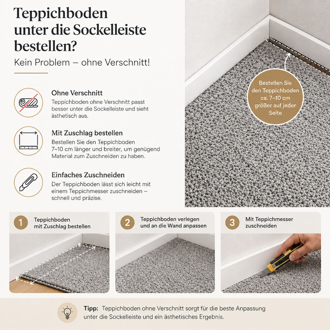 Büro-Teppichboden Structura nach Maß – Schlingenware in moderner Loft-Optik - miniatura 5