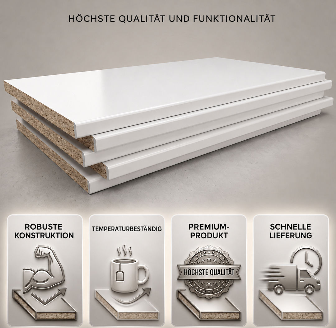 Möbelplatte / Regalboden nach Maß – Eiche Artisan – Stärke 18 mm - miniatura 4