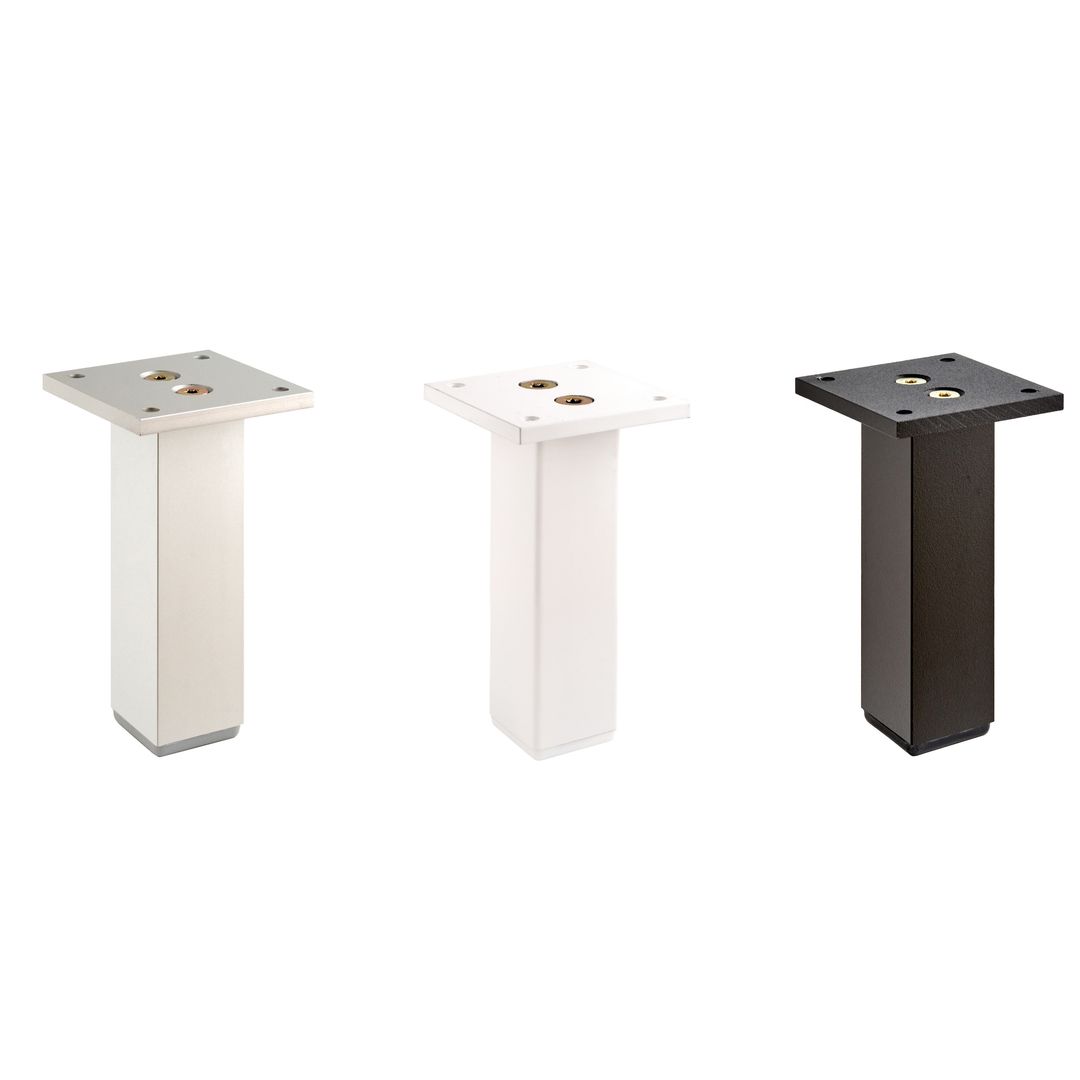 1 x Aluminiowa Noga Nóżka Meblowa Do Mebli STANDARD + Wkręty - Konfigurator - miniatura 8