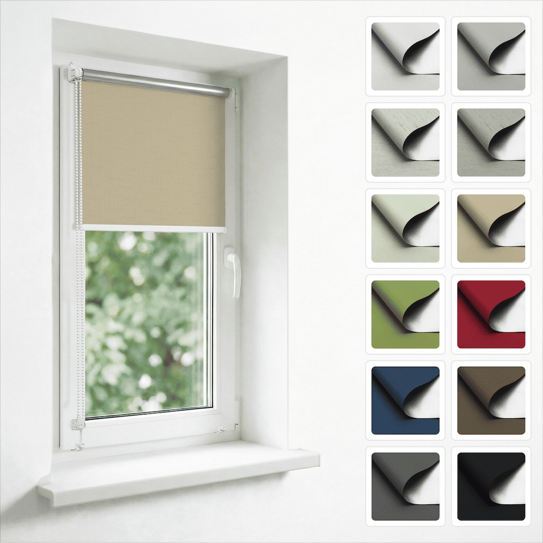 Roleta Okienna Zaciemniająca | Pełna | Premium Blackout - Konfigurator na wymiar - vilo-living