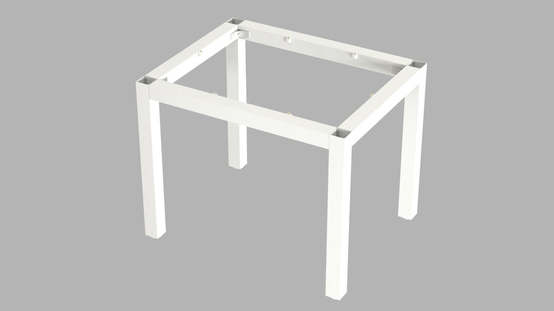 Aluminiowy stelaż pod stół PREMIUM (profil 60x60) – Konfiguracja na wymiar - miniatura 12