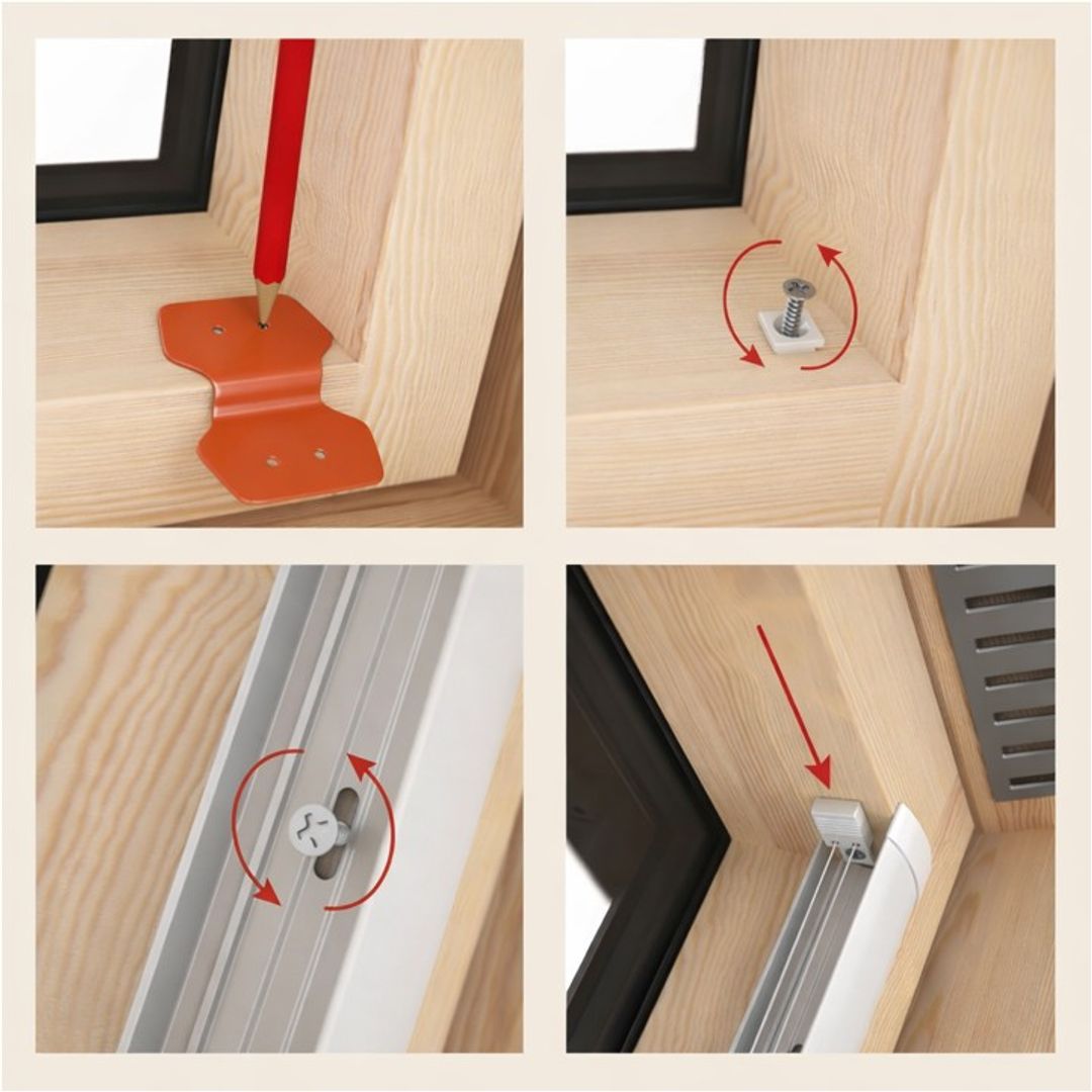 Plisa Dachowa Zaciemniająca | Premium Blackout | Pełne zaciemnienie - Konfigurator na wymiar - miniatura 12