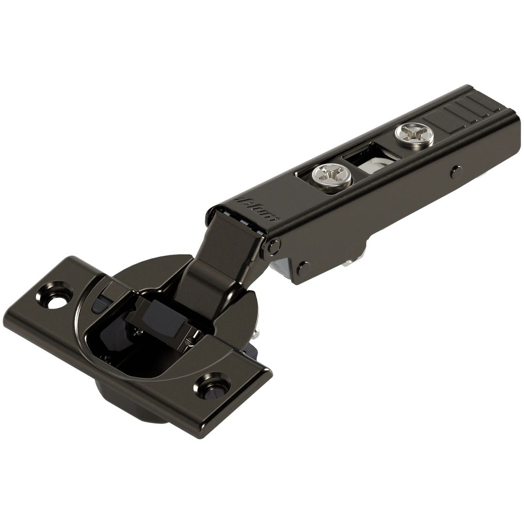 Zawias nakładany | Do szerokich ramek | Z dociągiem | Clip | Onyx 71B3550 + Prowadnik 173L6100 - miniatura 2
