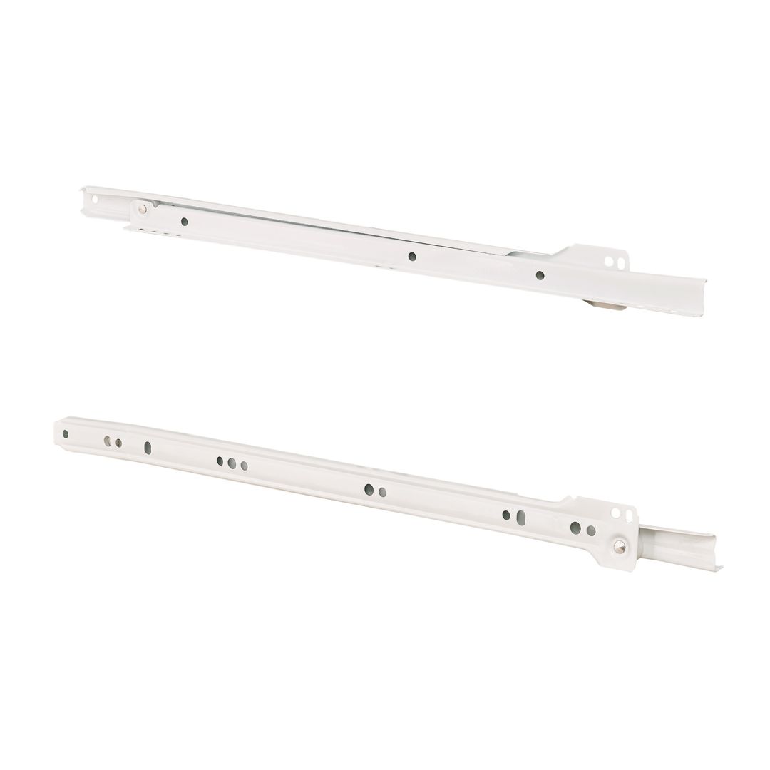 FGV Prowadnica rolkowa do szuflad - komplet (lewa + prawa) + wkręty - miniatura 2