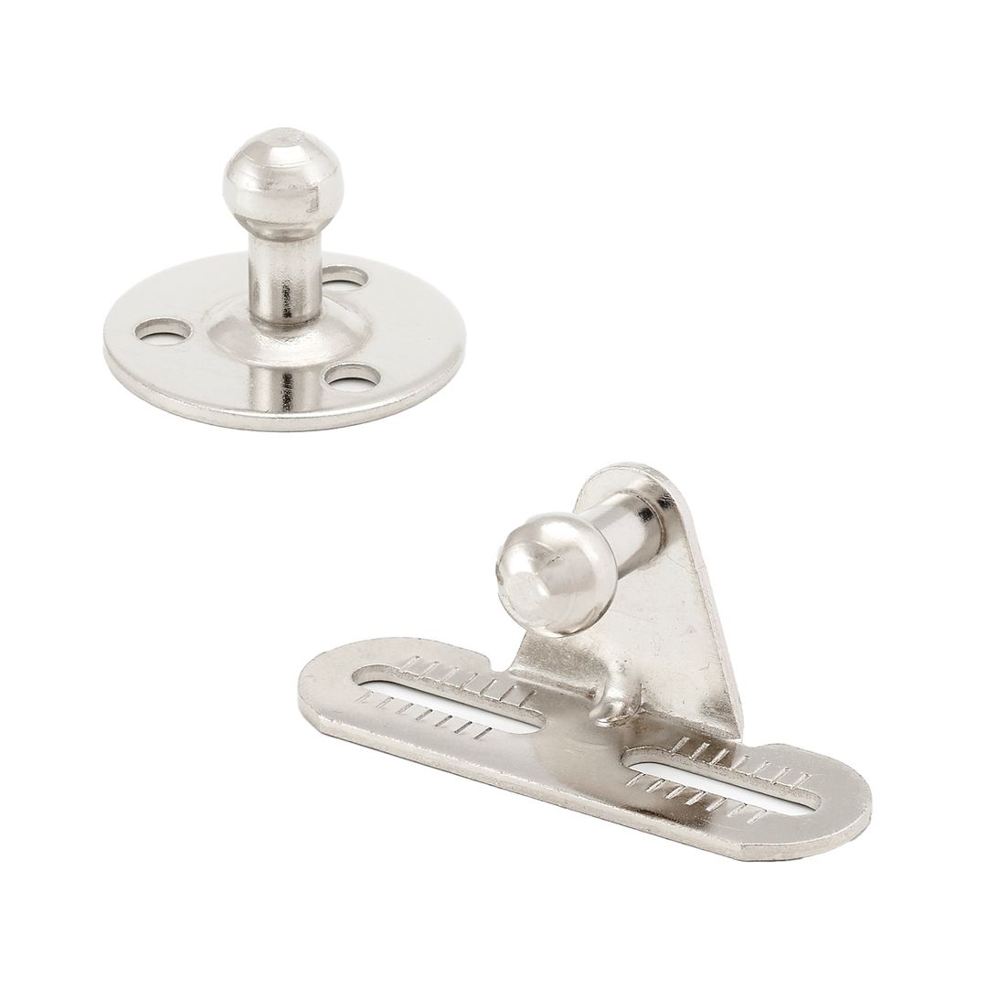 REJS Podnośnik gazowy do frontów meblowych - komplet mocowania + wkręty - miniatura 2