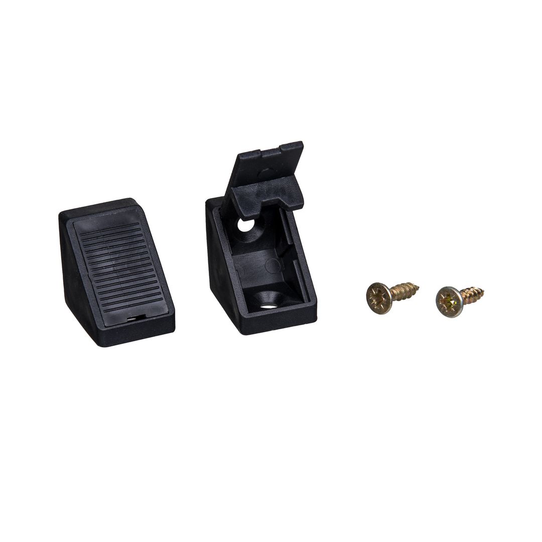 Pojedynczy kątownik meblowy konstrukcyjny z wkrętami - łącznik montażowy do mebli i półek - miniatura 2