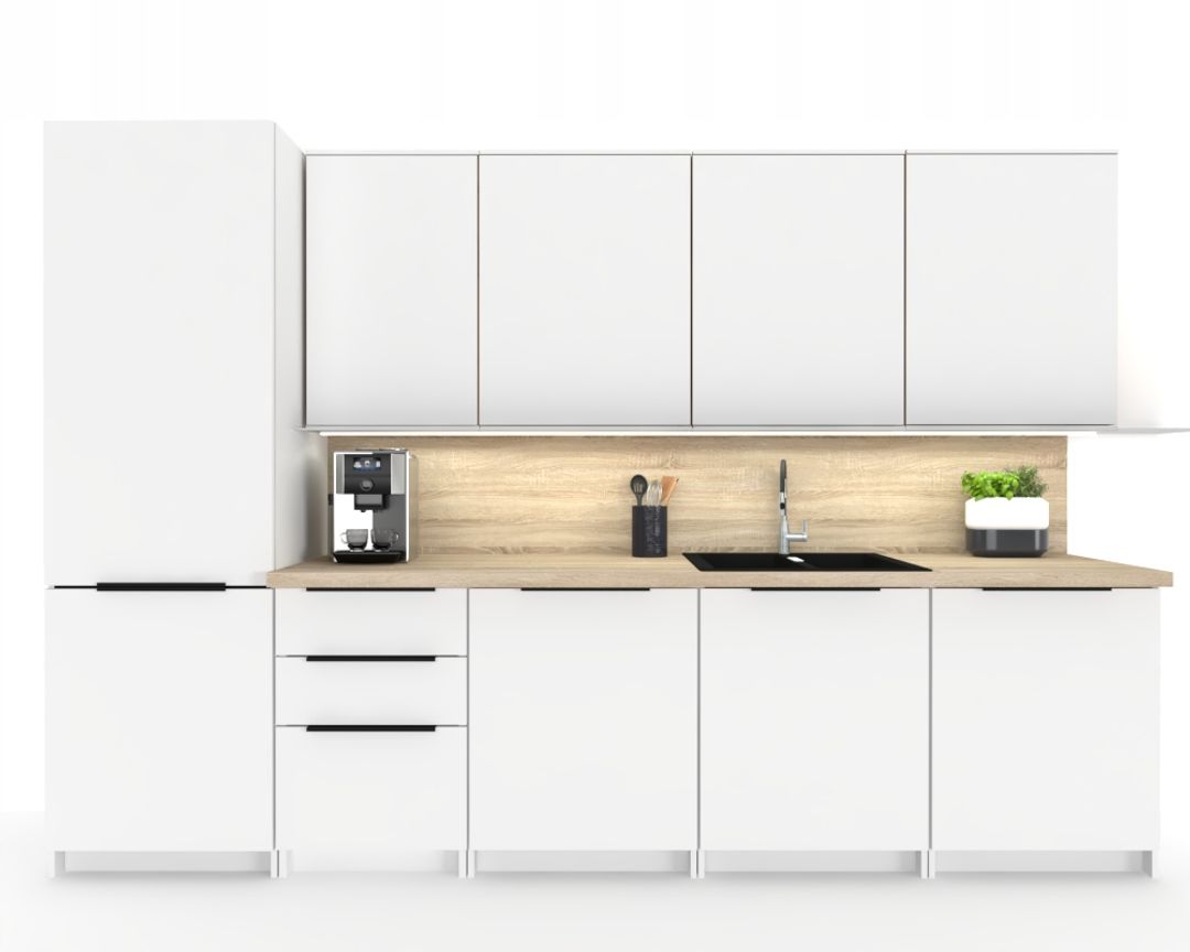 Blat Kuchenny | Roboczy | Głębokość 60 cm | Grubość 3,8 cm - DĄB SONOMA - Konfigurator na wymiar - miniatura 3