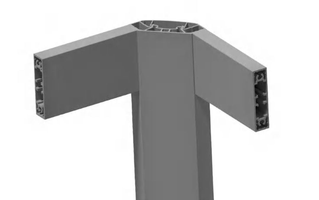 Aluminiowy stelaż pod stół TWIN – Konfiguracja na wymiar - miniatura 10