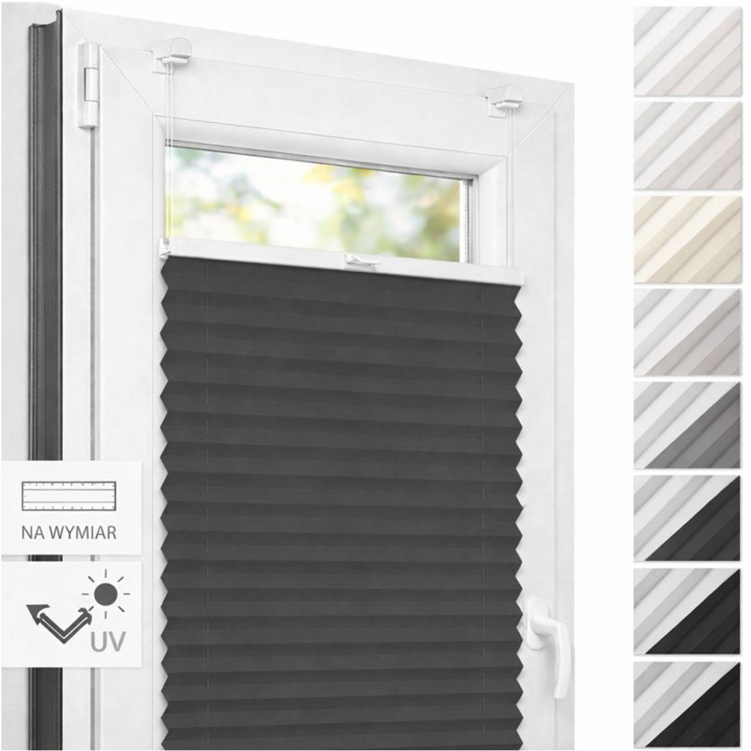 Plisa Okienna Zaciemniająca | Typ BLACKOUT PREMIUM | Roleta plisowana - Konfigurator na wymiar - miniatura 11