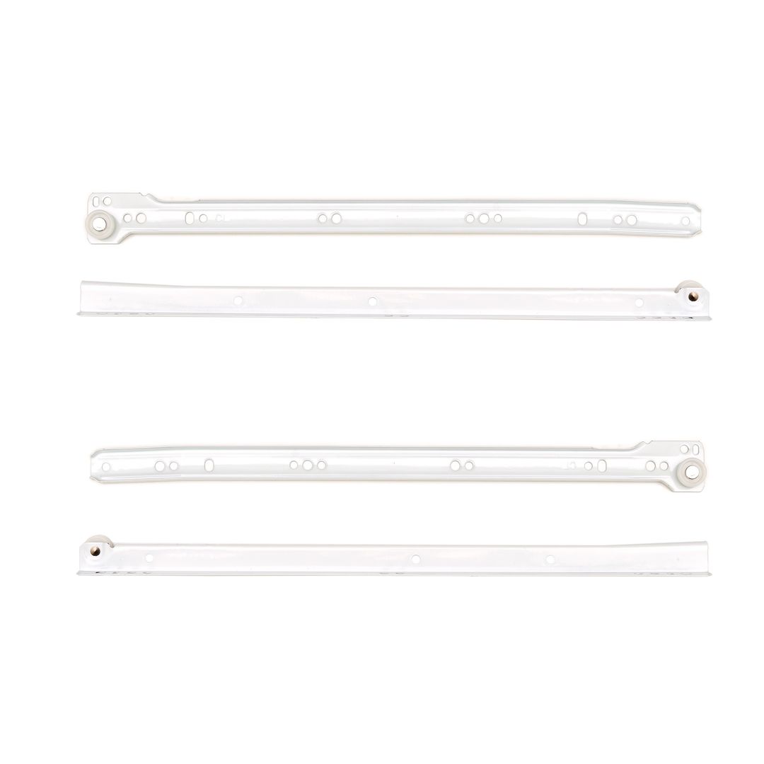 FGV Prowadnica rolkowa do szuflad - komplet (lewa + prawa) + wkręty - miniatura 3