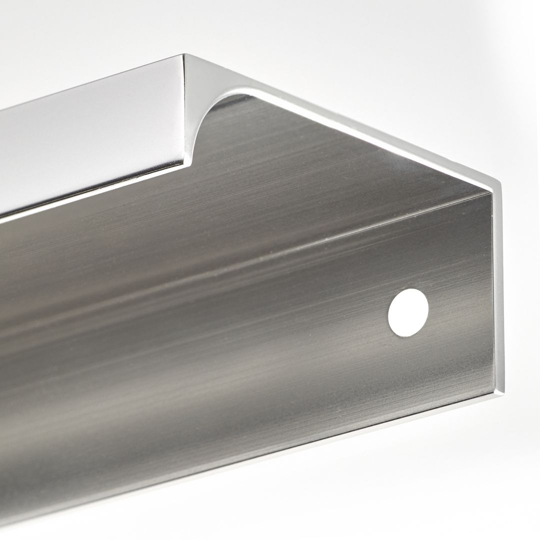 FEST FE6 - Aluminiowy uchwyt meblowy krawędziowy do mebli + wkręty - miniatura 13