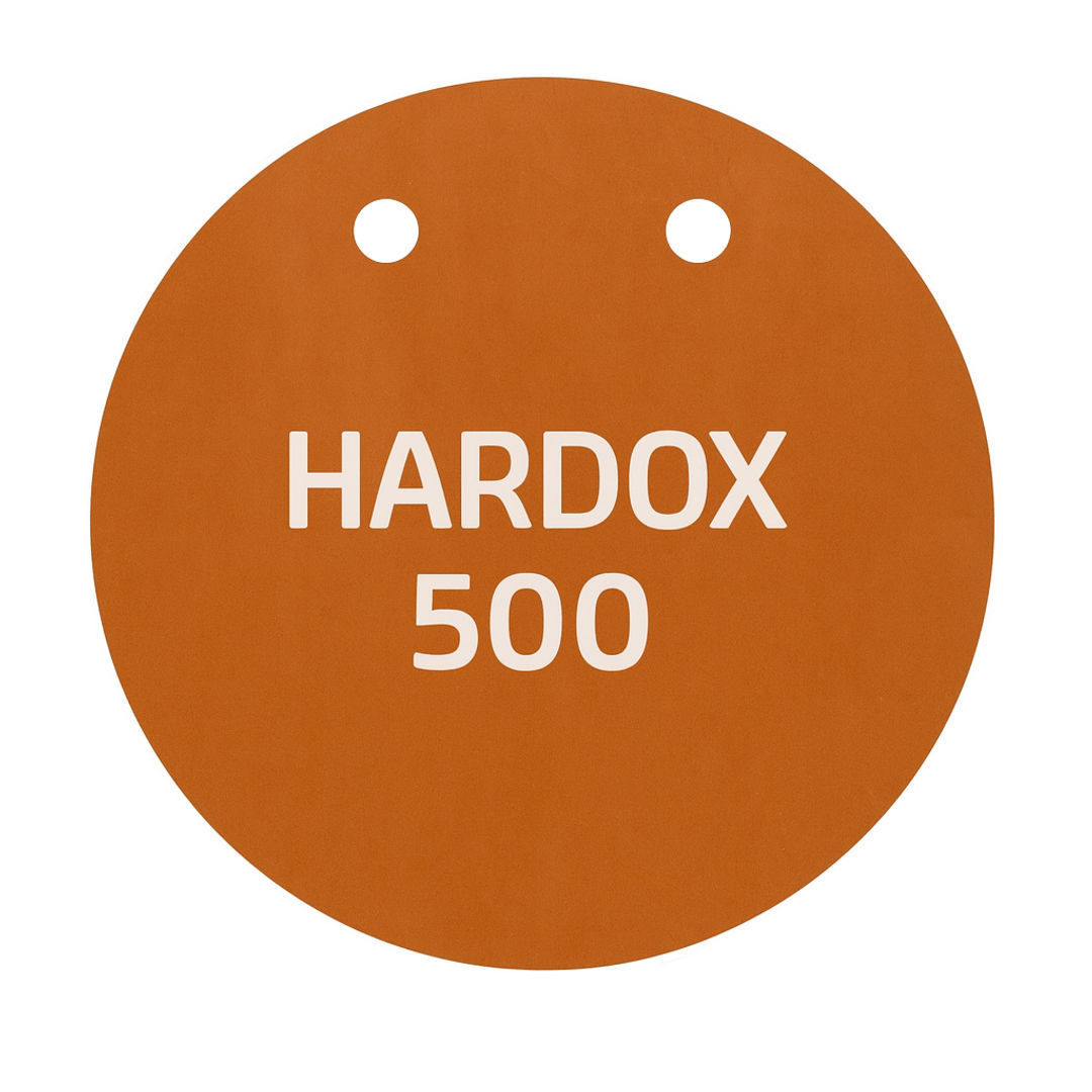 Cel strzelecki GONG - HARDOX 500 - Stalcut