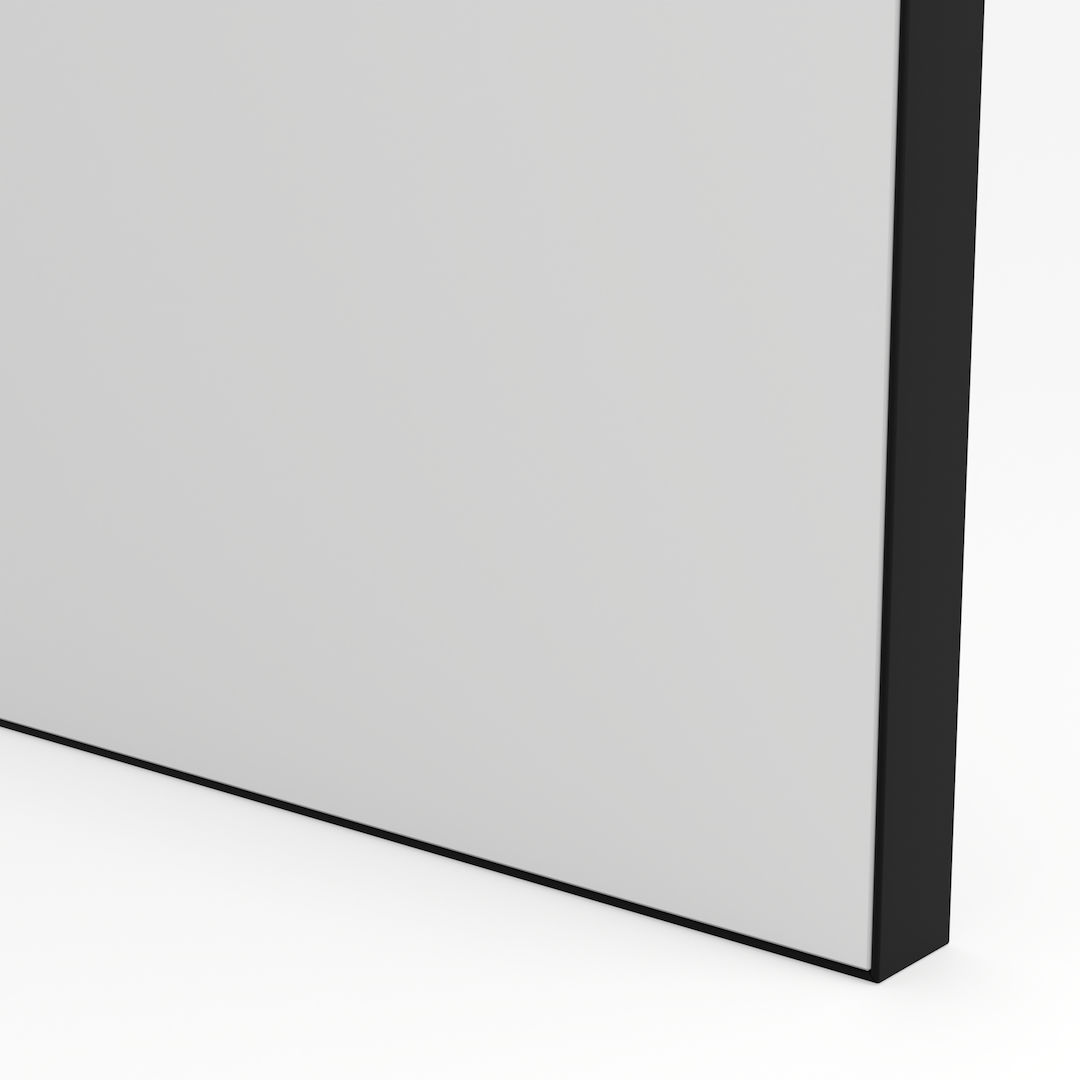 Front meblowy - ramka aluminiowa A11 ze szkłem - Konfigurator na wymiar - miniatura 2