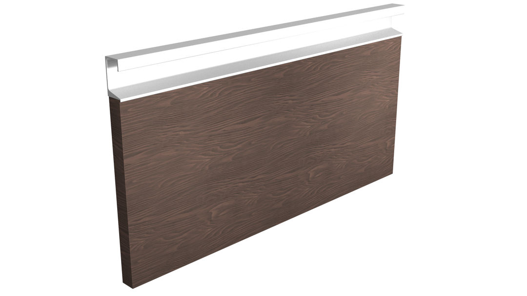 Aluminiowy uchwyt krawędziowy AL-7 cięty - na wymiar - miniatura 5