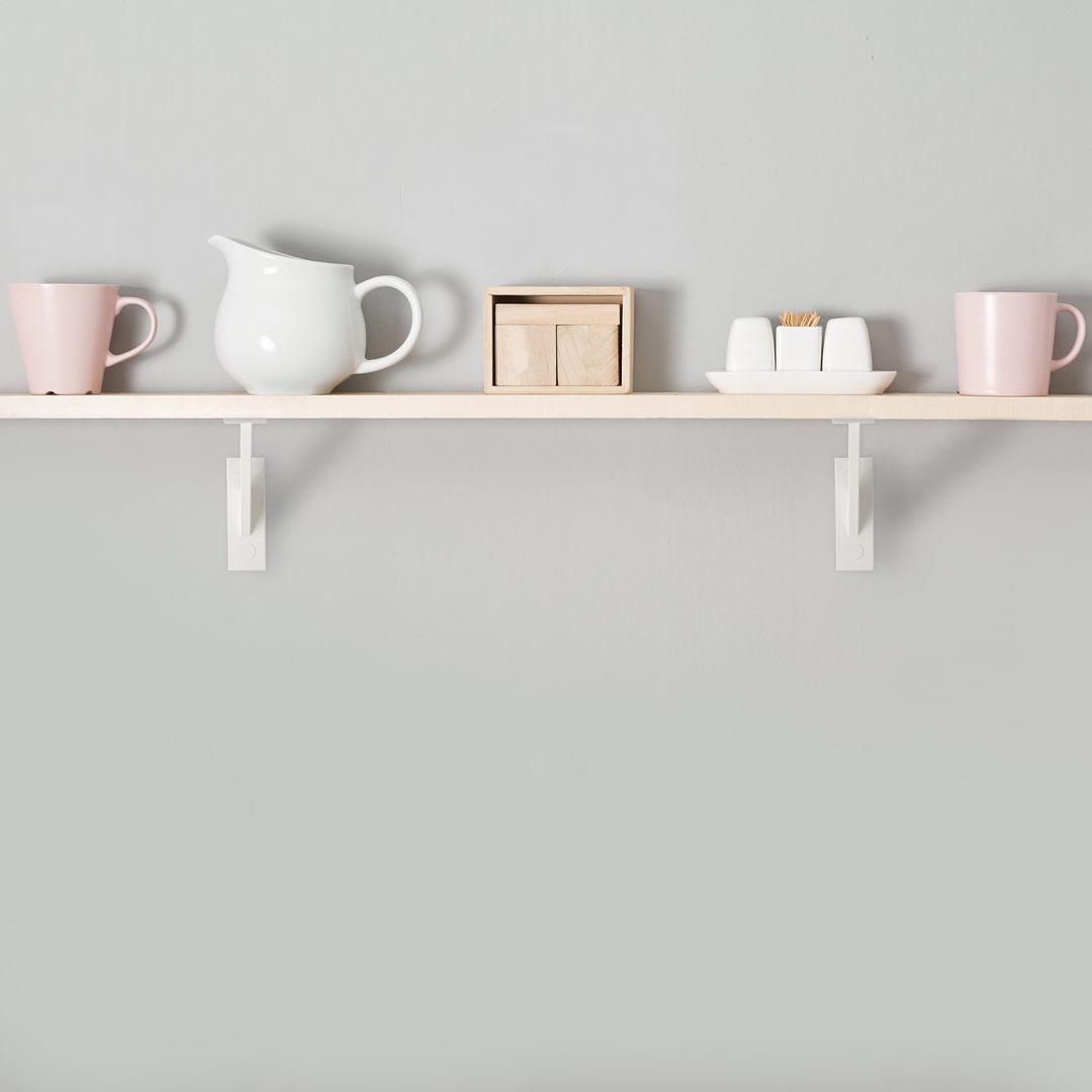 FEST Mocny aluminiowy wspornik uchwyt półki - komplet + wkręty - miniatura 5