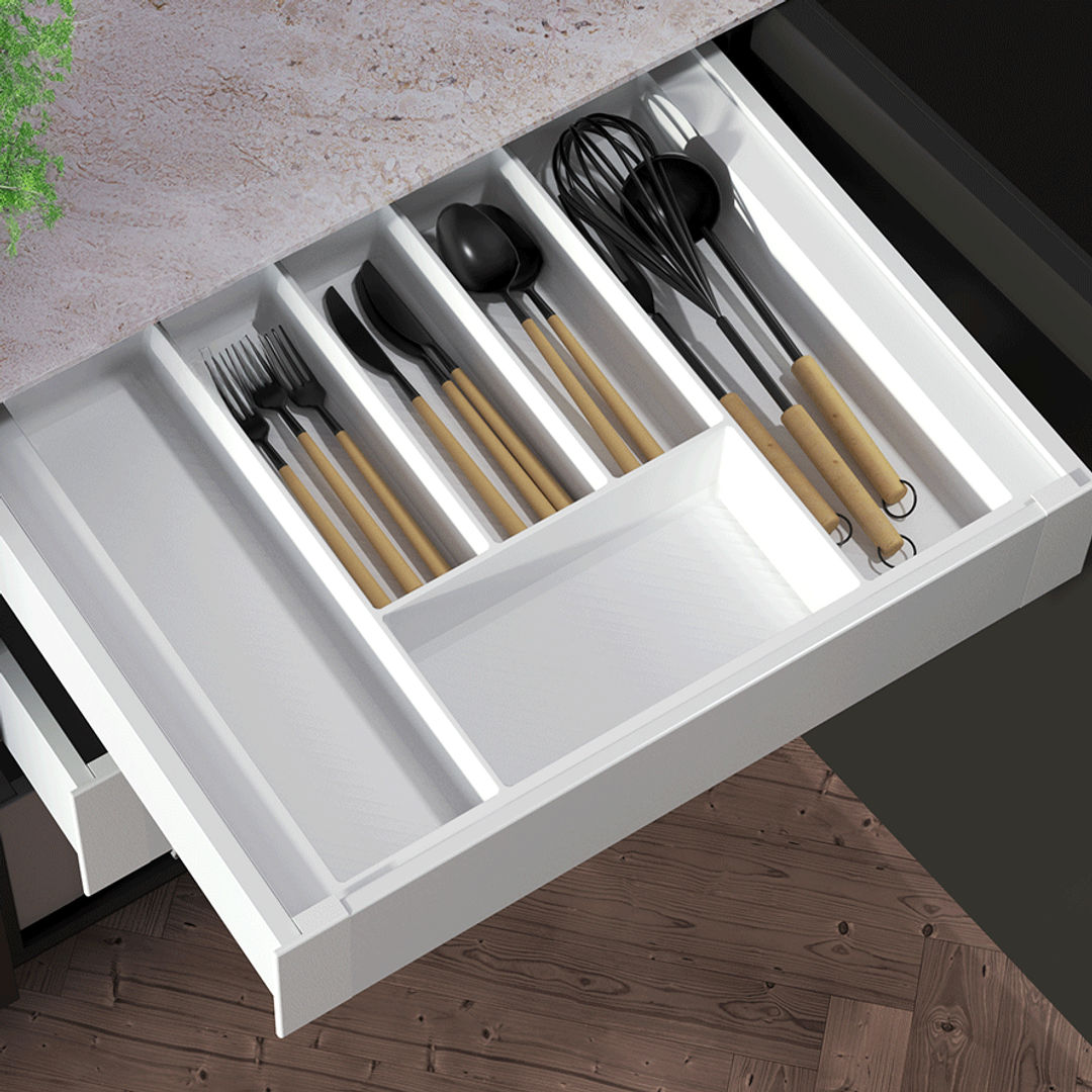 Wkład do szuflady na sztućce Rejs MAX - organizer do szafki kuchennej - miniatura 5