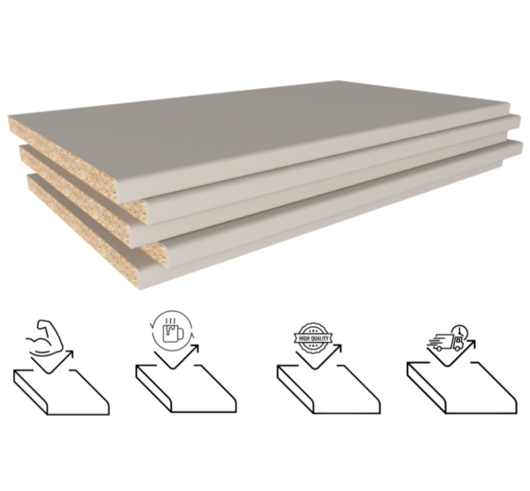 Półka | Formatka | Płyta meblowa 18 mm - KASZMIR - Konfigurator na wymiar - miniatura 2