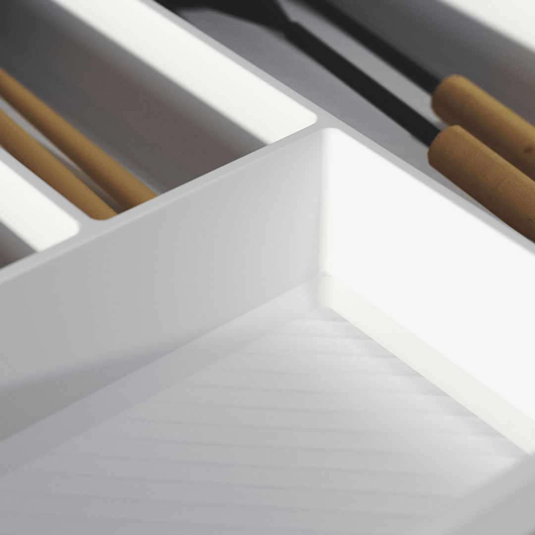 Wkład do szuflady na sztućce Rejs MAX - organizer do szafki kuchennej - miniatura 8