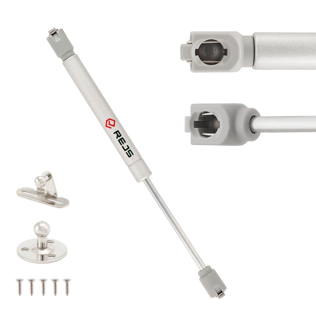 REJS Podnośnik gazowy do frontów meblowych - komplet mocowania + wkręty