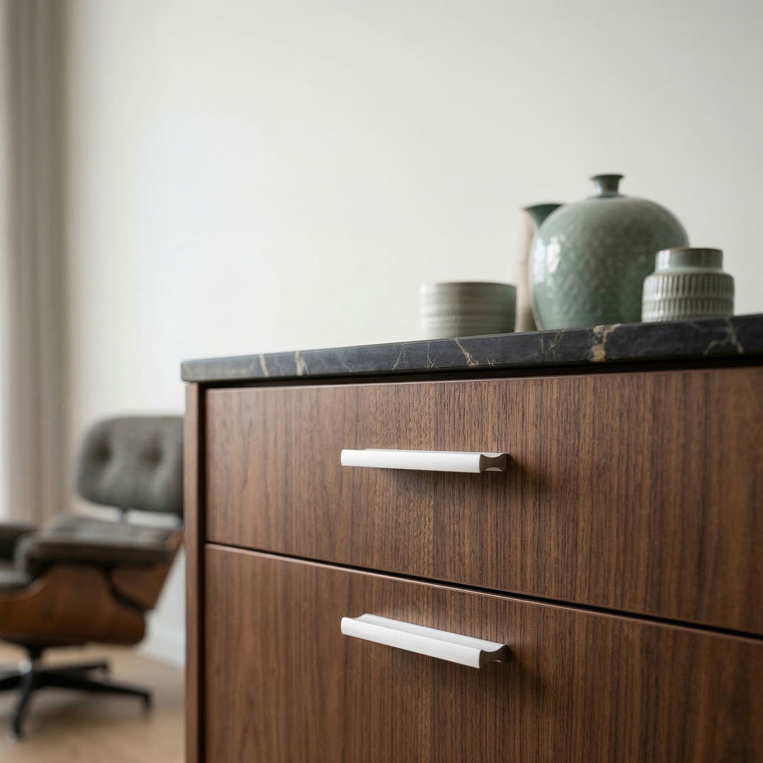 FEST FE13 - Aluminiowy uchwyt meblowy przykręcany do mebli + wkręty - miniatura 12