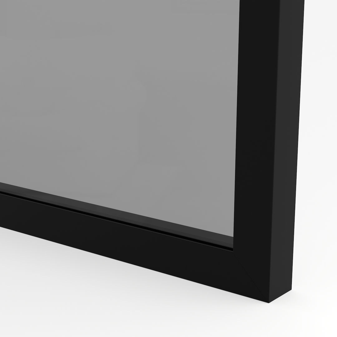 Front meblowy - ramka aluminiowa A1 ze szkłem - Konfigurator na wymiar - miniatura 2