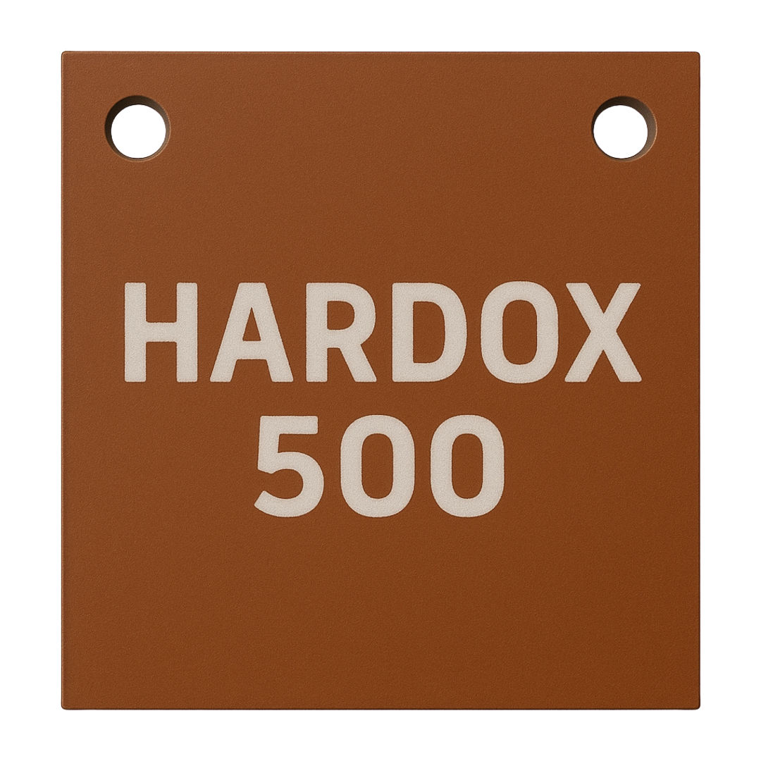 Cel strzelecki KWADRAT - HARDOX 500 - Stalcut