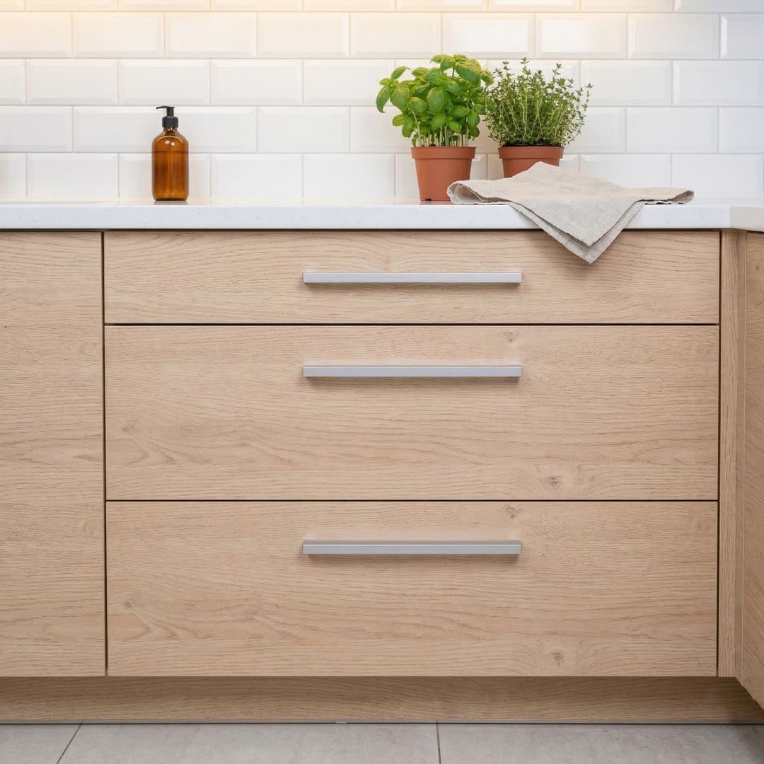 FEST FE12 - Aluminiowy uchwyt meblowy przykręcany do mebli + wkręty - miniatura 8