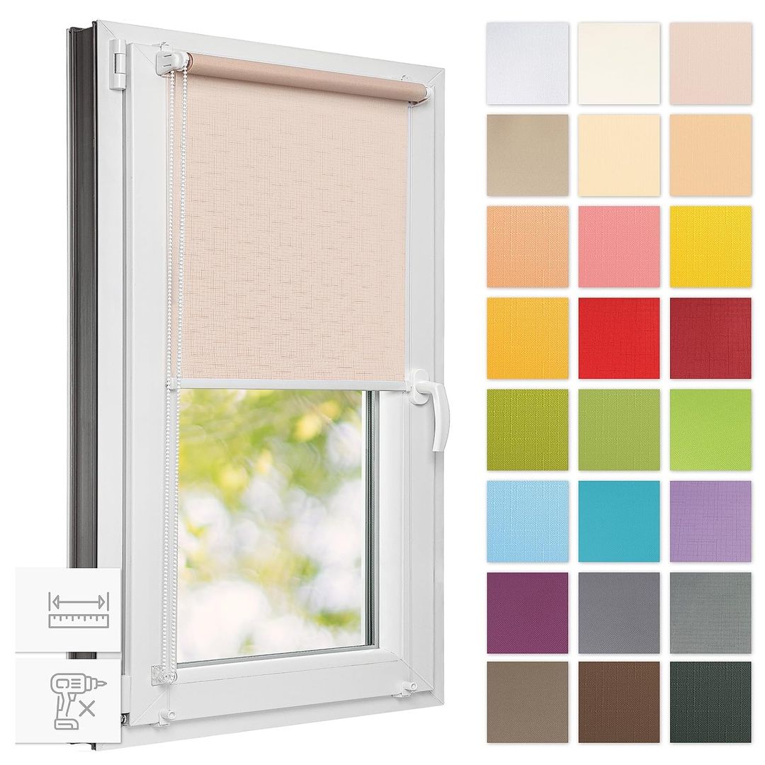 Roleta Okienna Zaciemniająca | Pełna | Materiał Standard - Konfigurator na wymiar