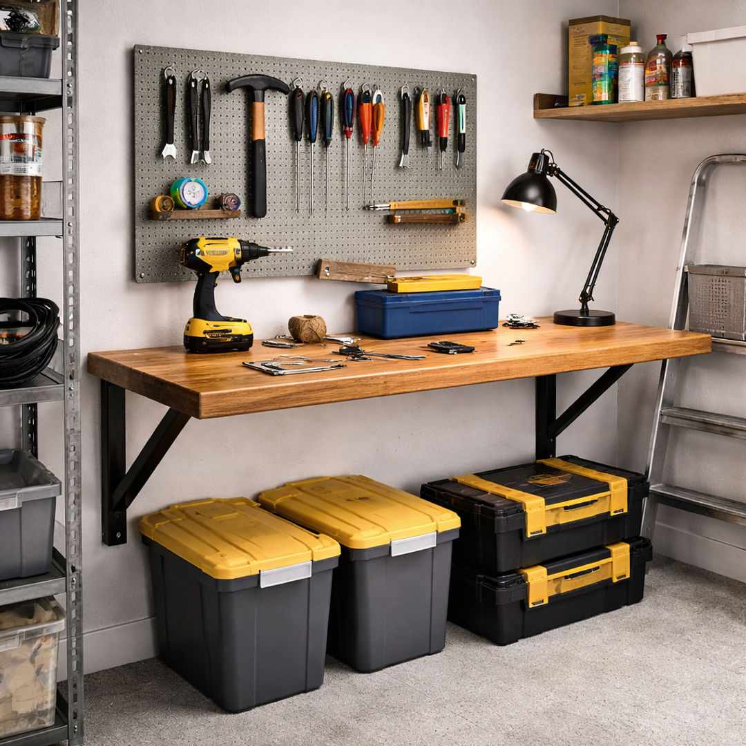 FEST Mocny aluminiowy wspornik blatu - komplet + wkręty - miniatura 4