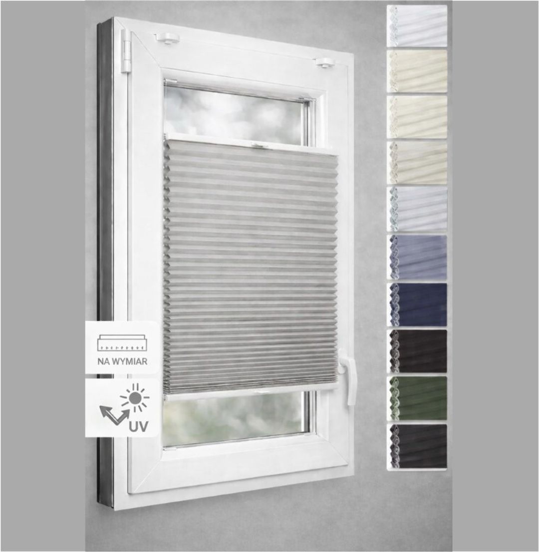 Plisa Okienna HONEYCOMB PREMIUM - Roleta plisowana TERMOIZOLACYJNA + BLACKOUT - Konfigurator rolet - miniatura 11