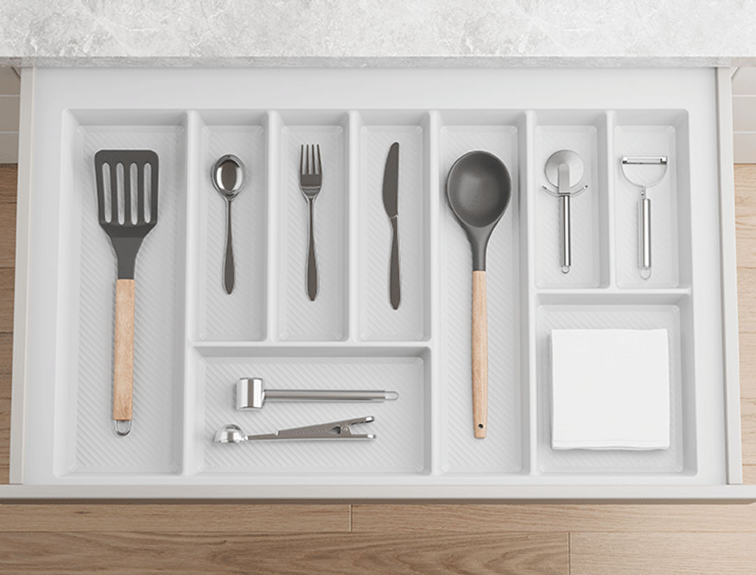 Wkład do szuflady na sztućce Rejs MAX - organizer do szafki kuchennej - miniatura 3