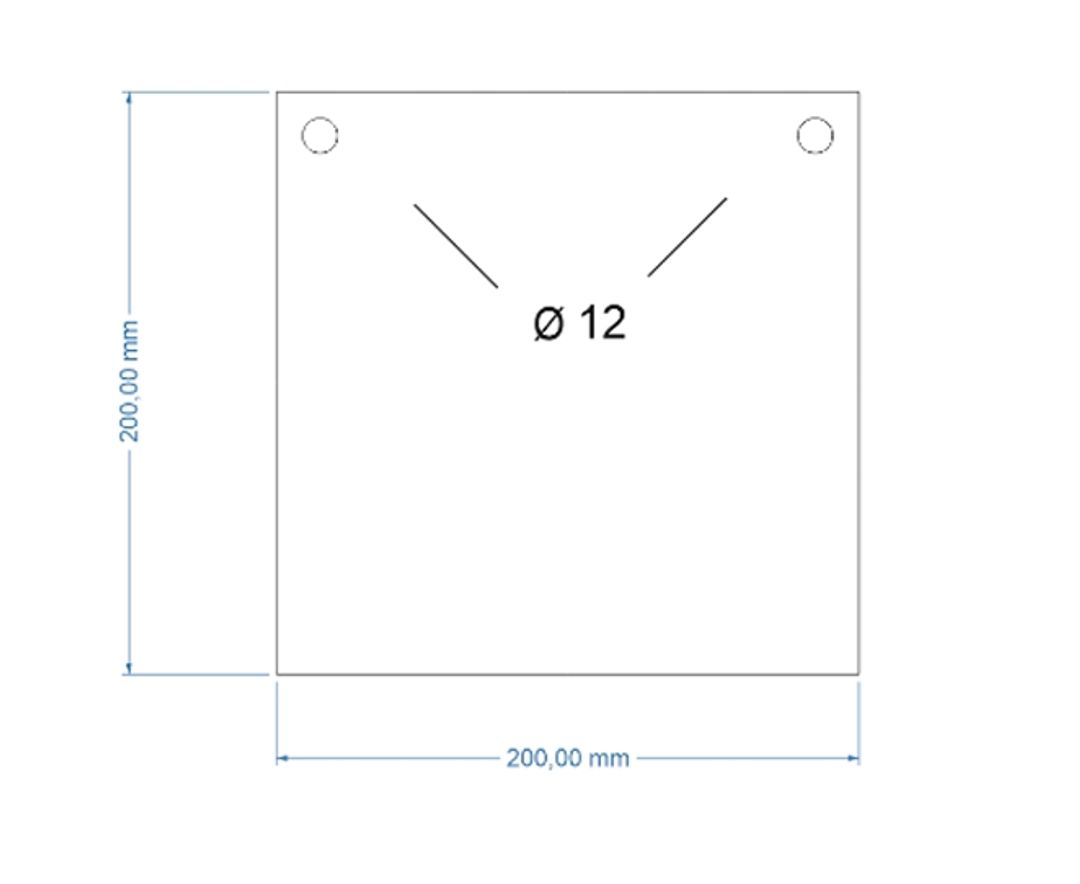 Cel strzelecki KWADRAT - HARDOX 500 - miniatura 3