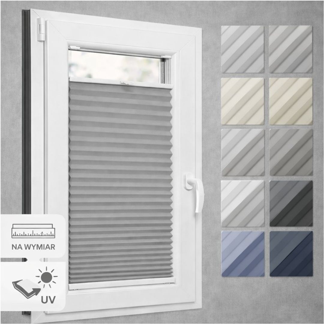 Plisa Okienna Zaciemniająca | Typ BLACKOUT NORMAL | Roleta plisowana - Konfigurator na wymiar - miniatura 11