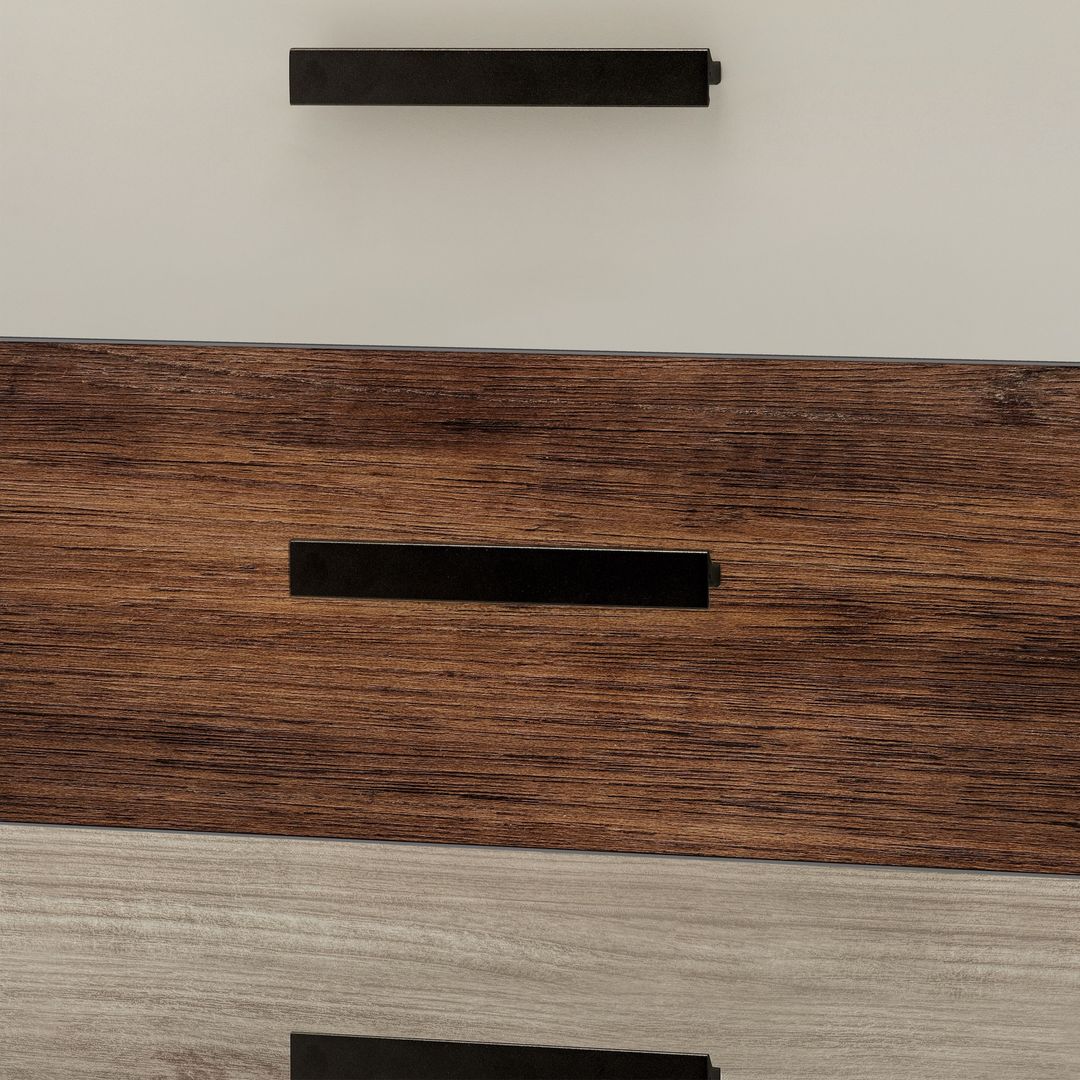 FEST FE7 - Aluminiowy uchwyt meblowy przykręcany do mebli + wkręty - miniatura 4