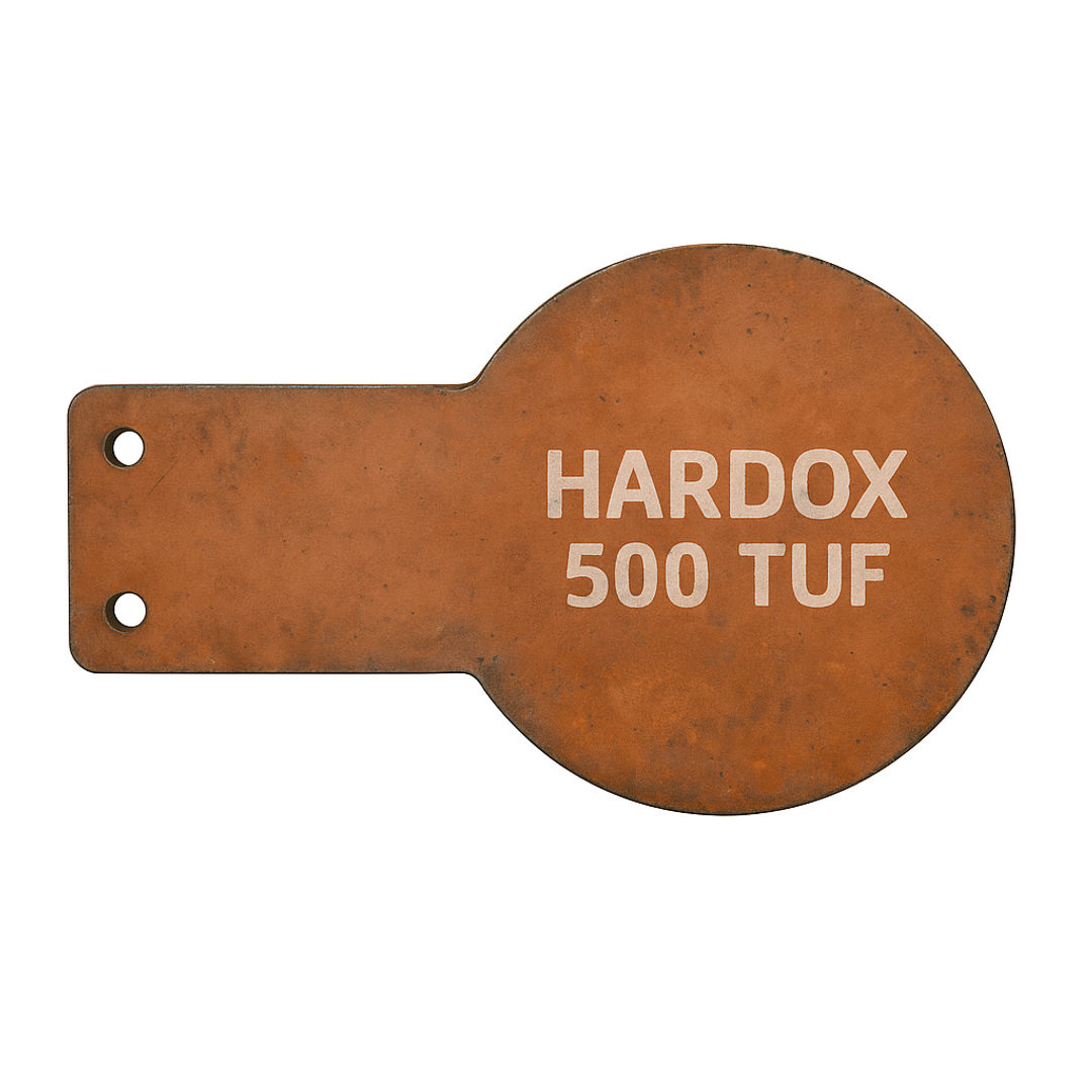 Cel strzelecki LIZAK - HARDOX 500 - Stalcut