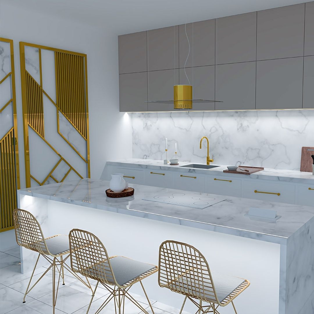 Aluminiowy kanał LED | Profil nakładany + Klosz - Konfigurator na dowolny wymiar - miniatura 6