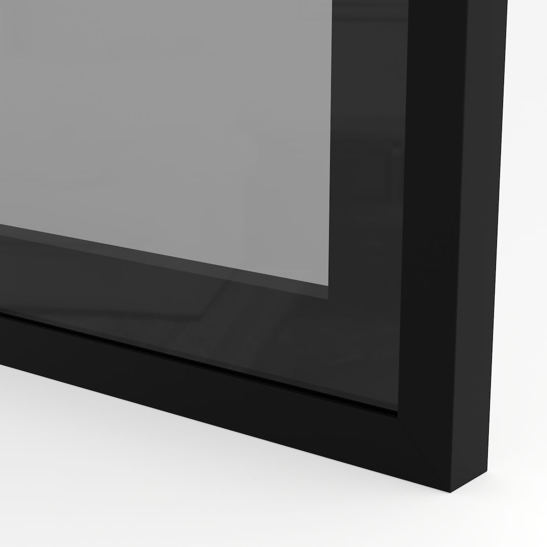 Front meblowy - ramka aluminiowa A4 ze szkłem - Konfigurator na wymiar - miniatura 2