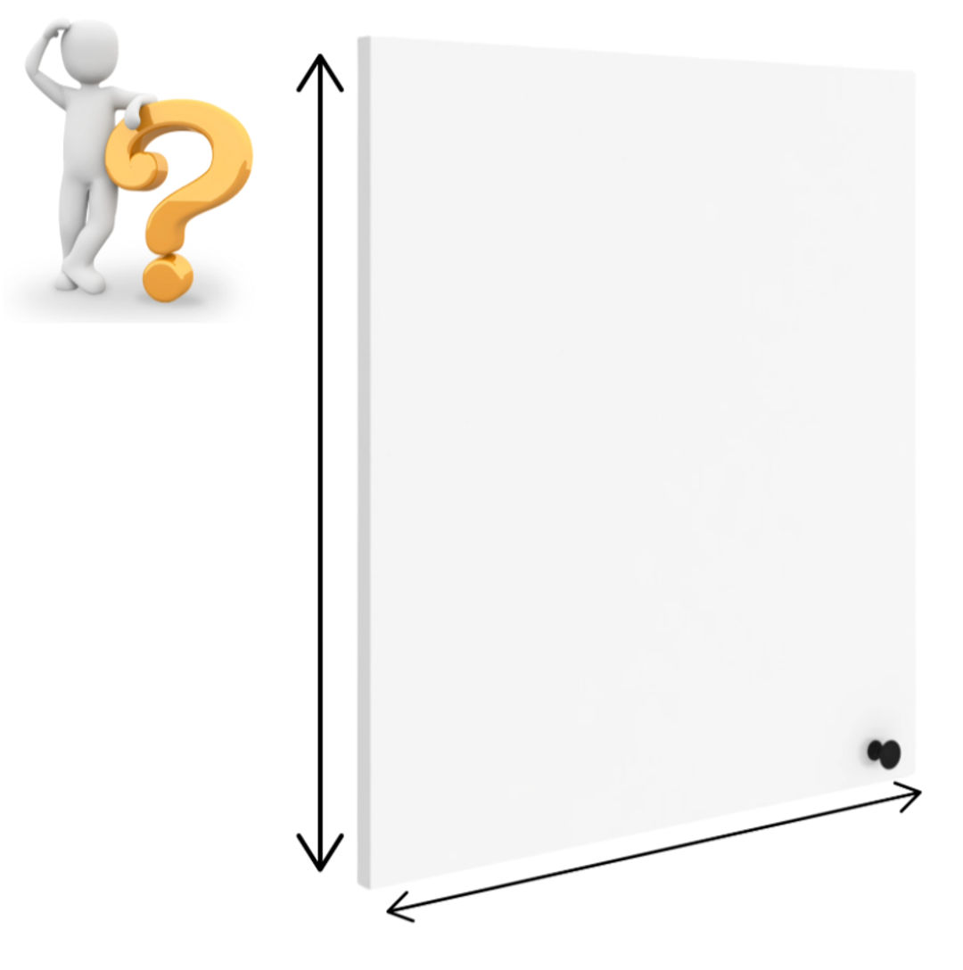 Drzwi | Fronty do szafek - CZARNY - Konfigurator na wymiar (Gratis 2 x Zawias + Gałka meblowa) - miniatura 5